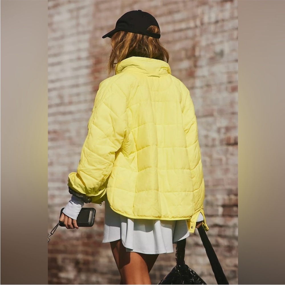 FP Movement Pippa Packable Puffer Jacket Free People Blinding Lights Medium New - Picture 4 of 10